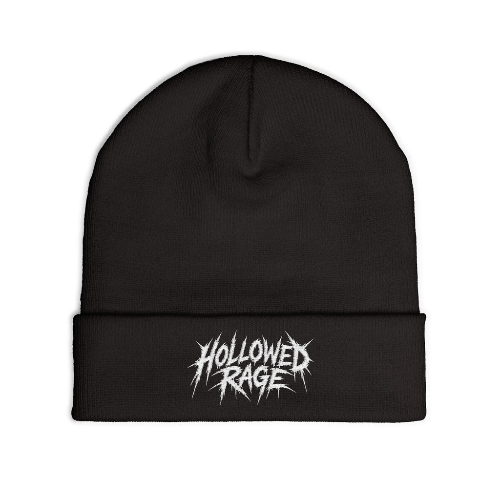 Embroidered "Hollowed Rage" Beanie